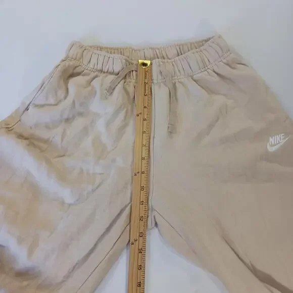 Nike Regular Fit High Rise Women's Size S (26×28) Tan Joggers Pants DQ5800-126 - Picture 7 of 16